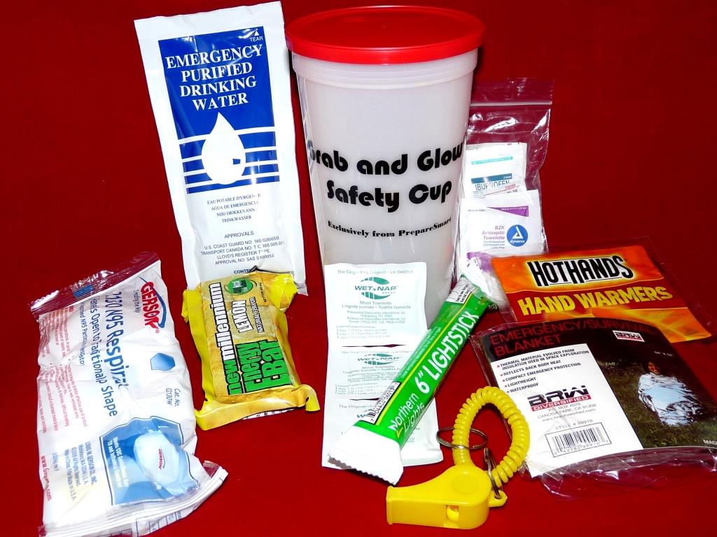 Grab and Glow&reg Safety Cup Kit